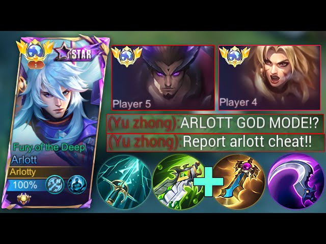 THIS NEW ARLOTT ONE HIT BUILD WILL MAKE MASHA AND YU ZHONG USELESS IN RANKED GAME!🔥 (must try!)