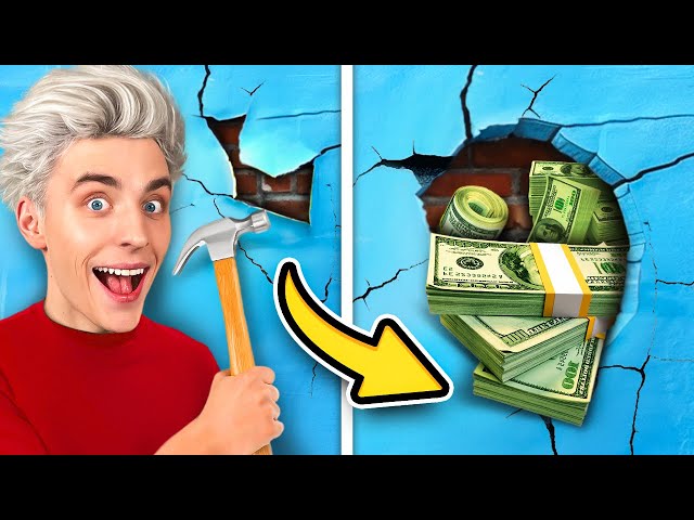 16 Ways to HIDE MONEY at Home!