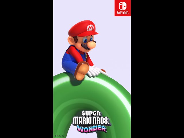 Super Mario Bros. Wonder – Tout le monde à bord du tuyau arpenteur ! #Shorts