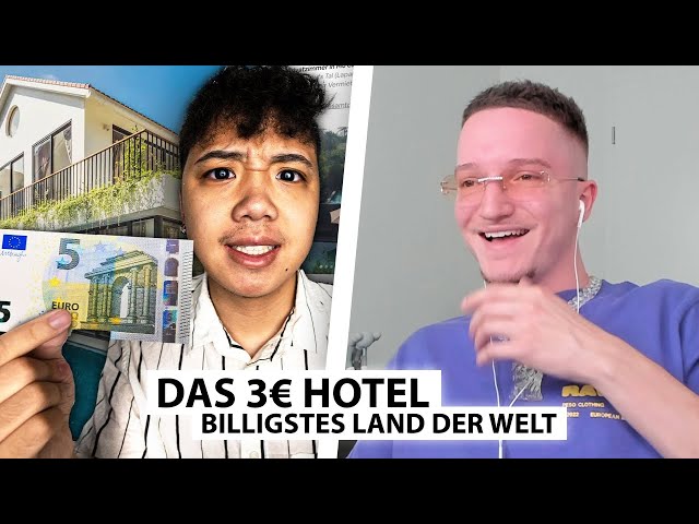Urlaub im billigsten Land der Welt! (3€ Hotel 🤔) | Justin reagiert