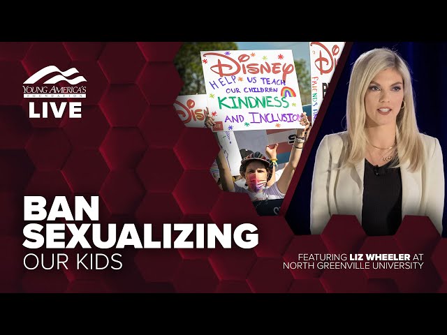 Ban sexualizing our kids | Liz Wheeler LIVE at North Greenville University
