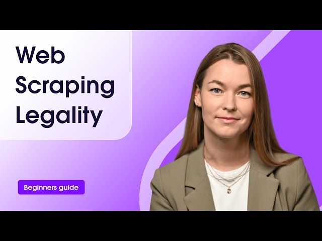 Industry Expert Interview: The Legal Aspect of Web Scraping | Oxylabs
