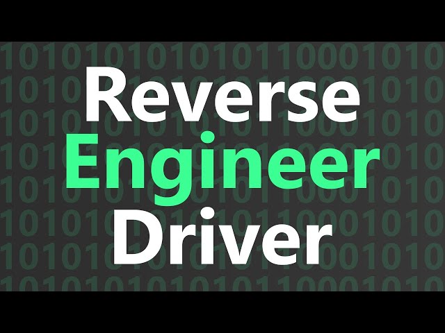 Reverse Engineering Simple Windows Driver