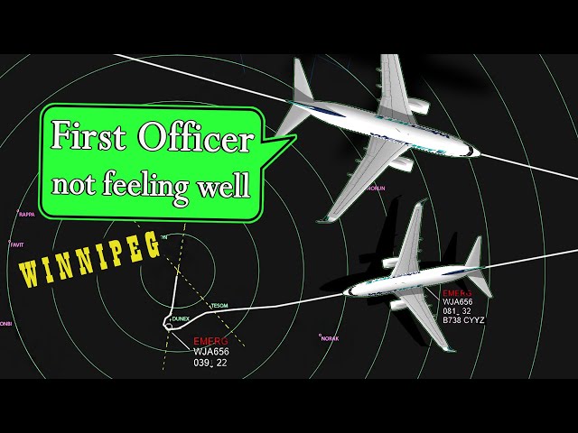 Westjet FIRST OFFICER INCAPACITATED IN FLIGHT | Diverts to Winnipeg