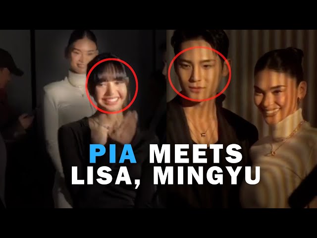 Wow! Pia Wurtzbach Meets Kpop superstars LISA, Mingyu, Jong Suk, in the Korea Bulgari Event!