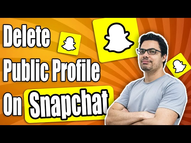 How To Delete Snapchat Public Profile 2024