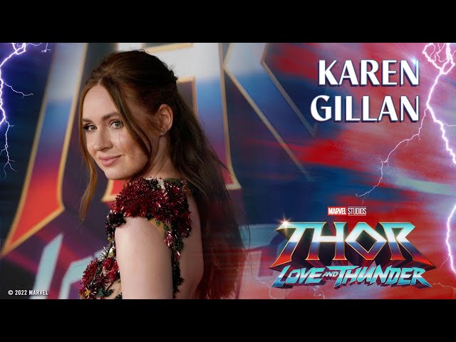 Karen Gillan's Nebula and The Guardians of the Galaxy in Marvel Studios' Thor: Love and Thunder