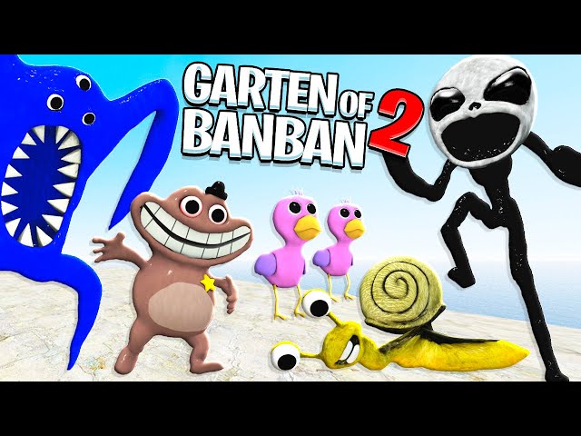 Garten of Banban 2 (NabNab, Slow Seline, Baby Opila Chicks & More)