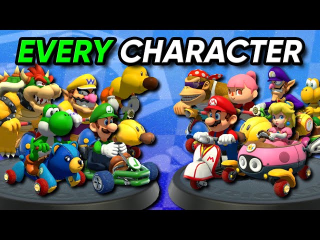 Playing the BEST Combo of Every Character in Mario Kart 8 Deluxe!