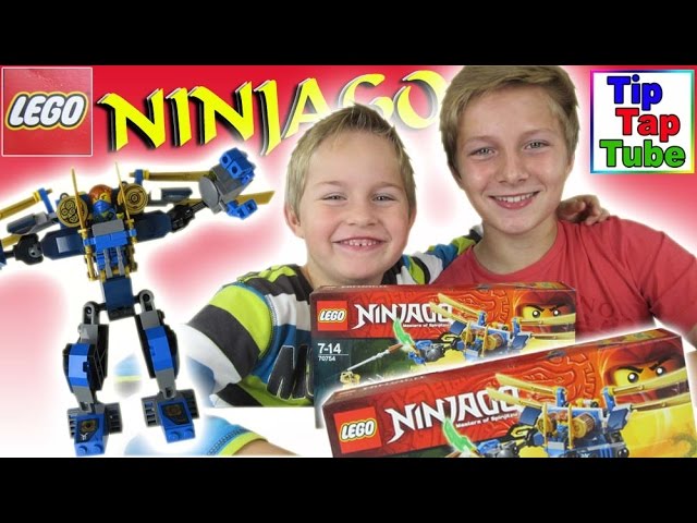 Lego Ninjago 70754 Jay's Elektro Mech 2 Figuren Ausrüstung Zubehör Spielzeug auspacken Kinderkanal