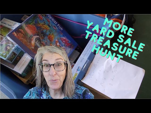 I'm In the Puzzle Business - More Yard Sale Treasure Hunting - Thrift With Me