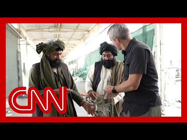 See what CNN reporter saw inside US air base now under Taliban control