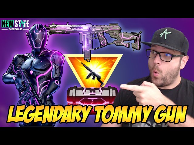 🔥FIRST LEGENDARY TOMMY GUN ! | New State Mobile