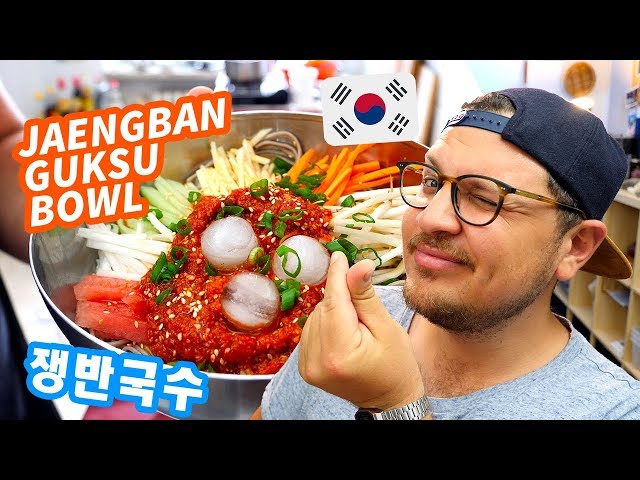 A Delicious Korean Fruity Summer Treat, Jaengban Guksu