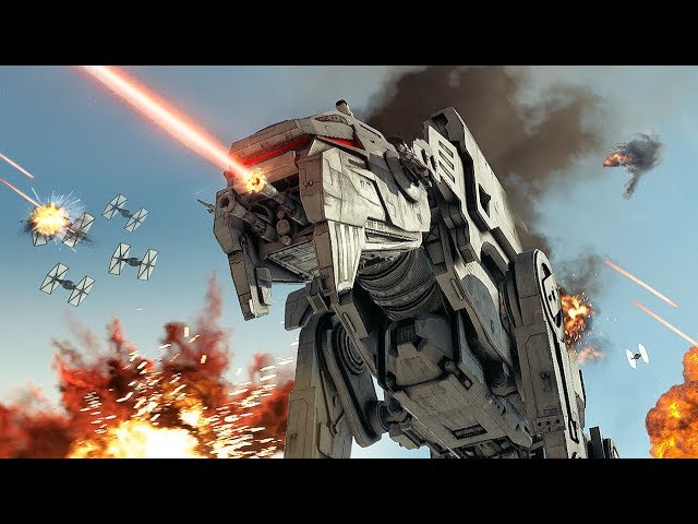 Star Wars The Last Jedi: Battle of Crait 4K | Battlefront 2 Cinematic