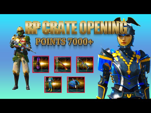 RP Crate Opening 7000+ RP Points 🔥🔥🔥 PUBG Mobile