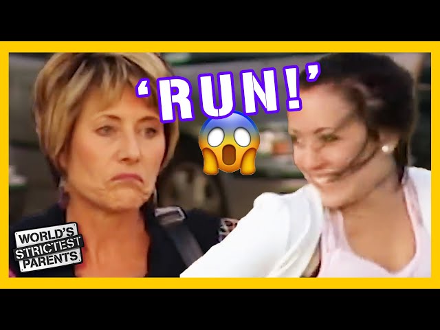 Teens do a Runner from Church & Parents Chase after them😱 | World's Strictest Parents