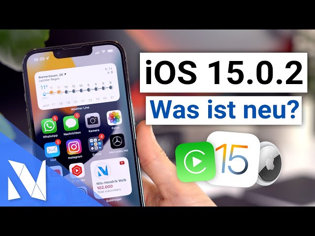 iOS 15.0.2 Update ist da! Das müsst ihr alles wissen! | Nils-Hendrik Welk