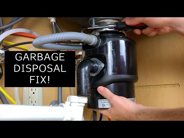 Fix a Humming Disposal! - Step by Step Fix in 5 minutes.