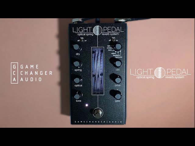Gamechanger Audio LIGHT Pedal - Optical Spring Reverb