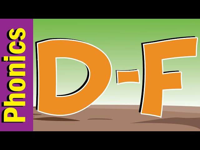 D E F Phonics Chant for Children | Alphabet Chant | Fun Kids English