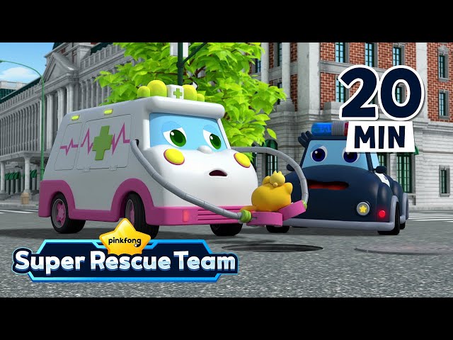 Wee-woo! Super-Duper Ambulance 🚑｜Fun Car Cartoon｜Pinkfong Super Rescue Team - Kids Songs & Cartoons