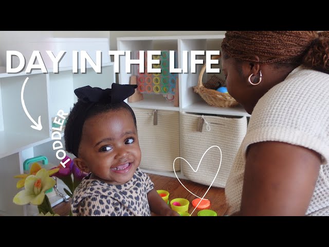 A DAY IN THE LIFE WITH A 2 YEAR OLD | morning routine + New recipe + Montessori toddler room