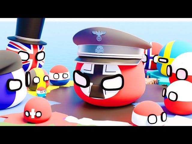 POV: You're Germany in WW2 || 3D Countryballs