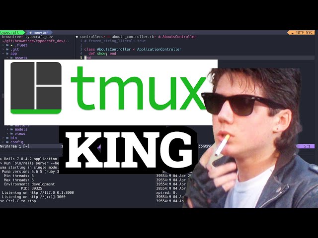 Be a tmux KING with Tmuxifier | My FAVORITE tmux tool