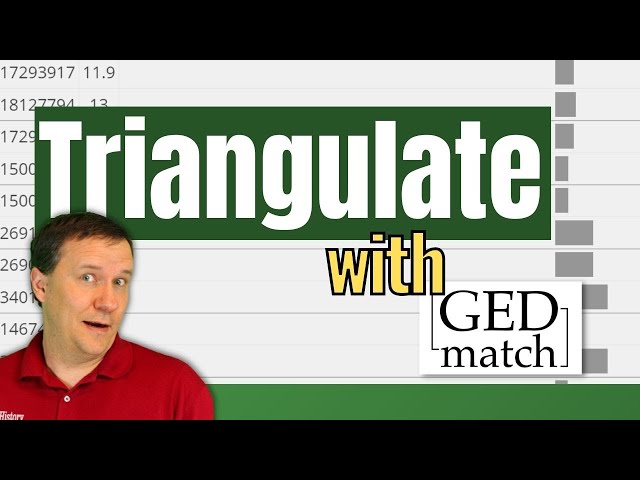 How to Triangulate DNA Matches  | GEDmatch TUTORIAL  Genetic Genealogy