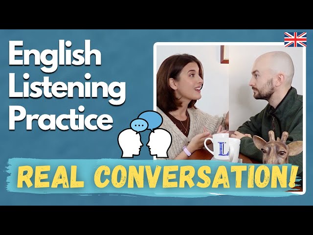 Real NATIVE Conversation - English Listening Practice #6