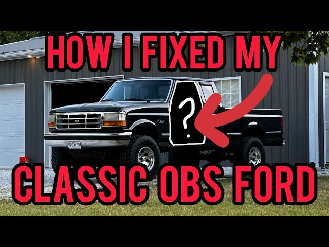 Something Is Wrong With My Door…(OBS Ford)