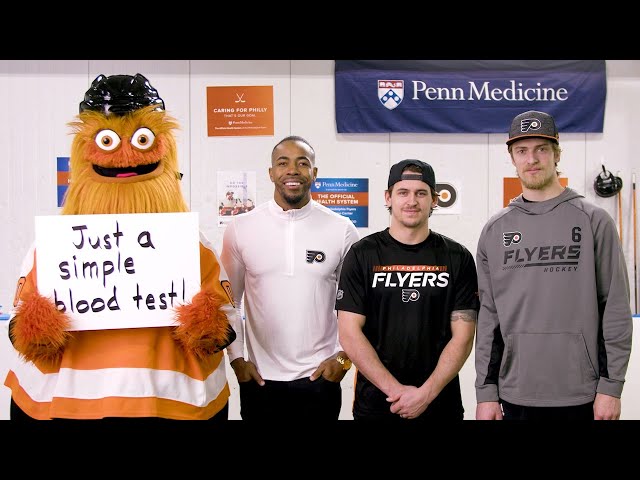 Prostate Cancer Screenings: Easier Than You Might Think!  |  Philadelphia Flyers + Penn Medicine