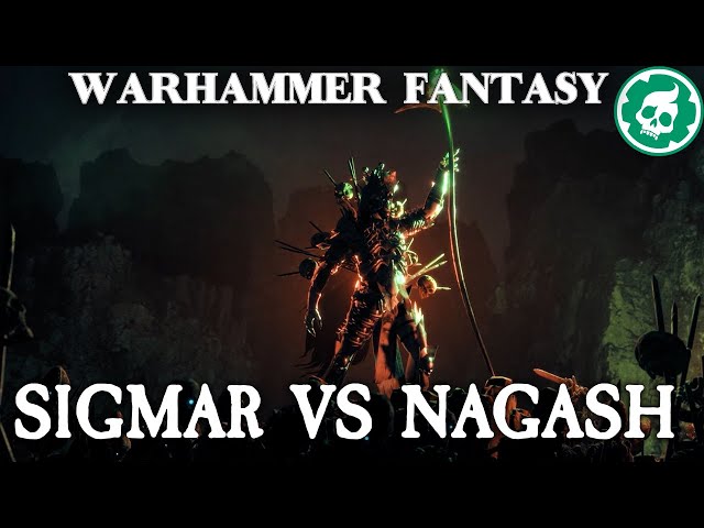 Sigmar against Nagash - Warhammer Fantasy Lore DOCUMENTARY
