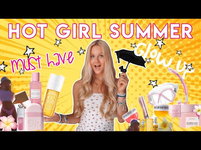 HOT GIRL SUMMER 2023 Produkte die ihr braucht *glow up Tiktok viral | MaVie Noelle