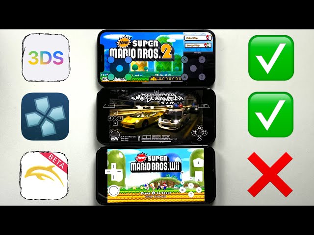 Upcoming Emulators for iOS / iPhone! (3DS ✅, PPSSPP ✅, Wii ❌ & more)