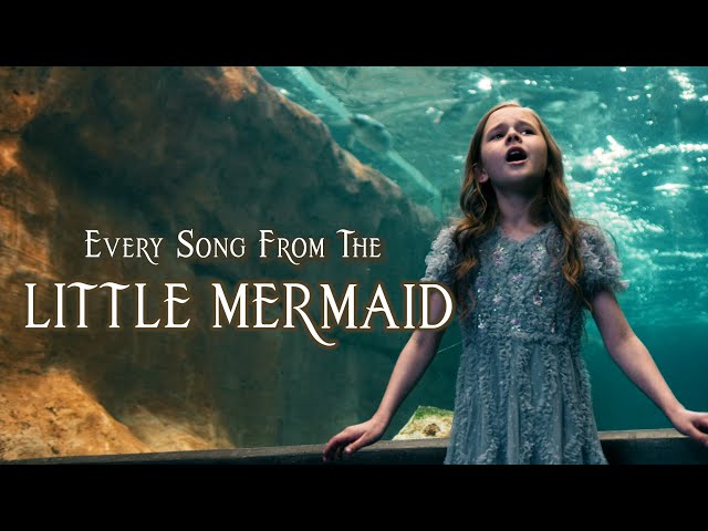 SINGING EVERY SONG FROM THE LITTLE MERMAID! - 10-Year-Old Claire Crosby