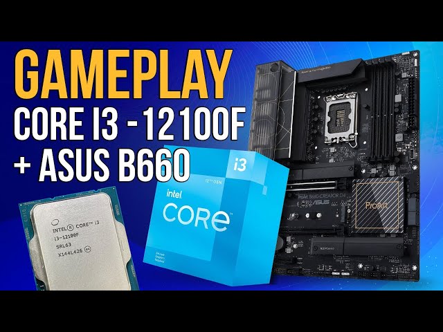 Gameplay Intel Core i3-12100F com B660: Esse CPU é mesmo o brabo pra games?