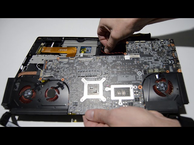 How to Disassemble MSI Stealth Pro GS63VR Laptop