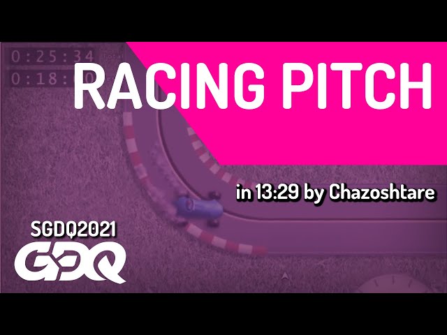 Racing Pitch by Chazoshtare in 13:29 - Summer Games Done Quick 2021 Online