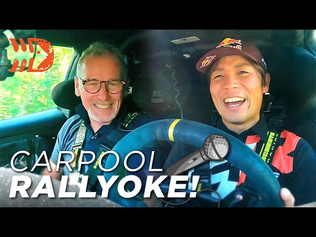 Toyota Carpool Rallyoke with Takamoto Katsuta