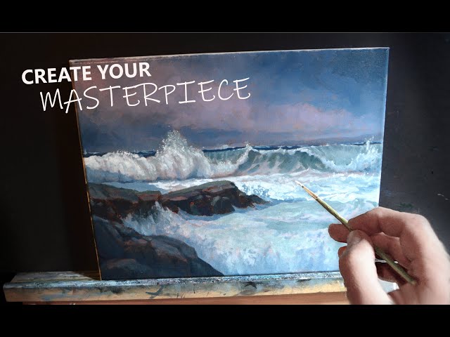 How to Paint Your Own Masterpiece | Seascape Oil Painting Tips