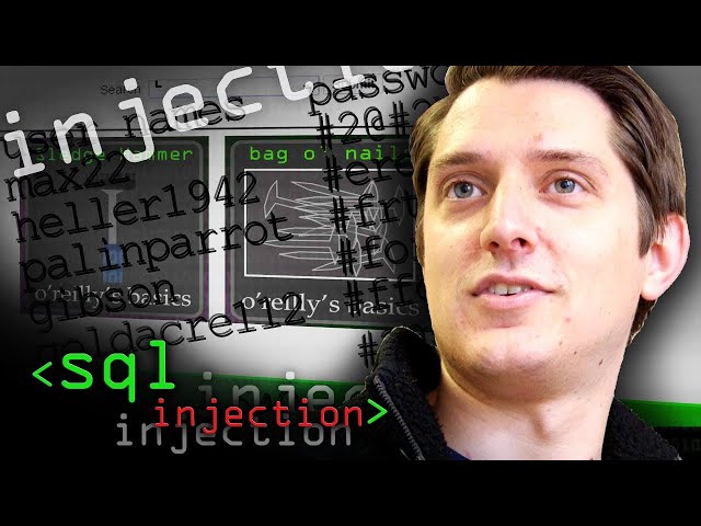 Running an SQL Injection Attack - Computerphile