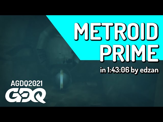 Metroid Prime by edzan in 1:43:06 - Awesome Games Done Quick 2021 Online