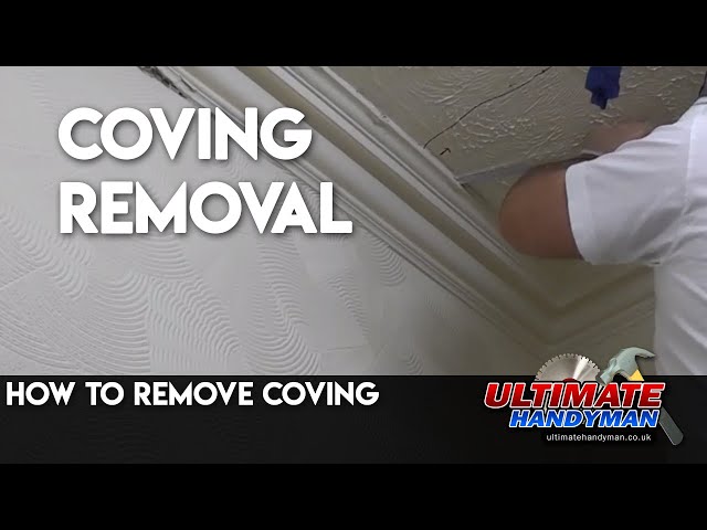How to remove coving