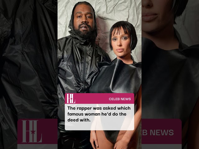 Kanye West named a major celebrity that he and wife Bianca Censori would have a threesome with.