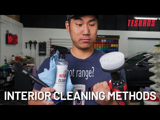 4 Easy Ways to Clean your Tesla's Interior - TESBROS