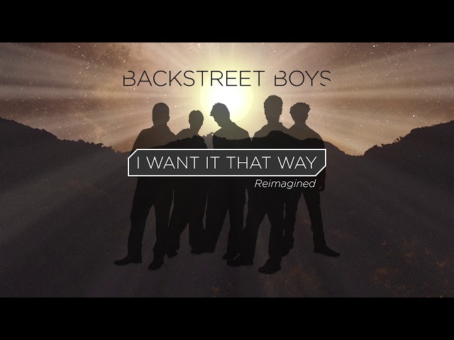 Backstreet Boys - I Want It That Way Reimagined (Official Audio Video)