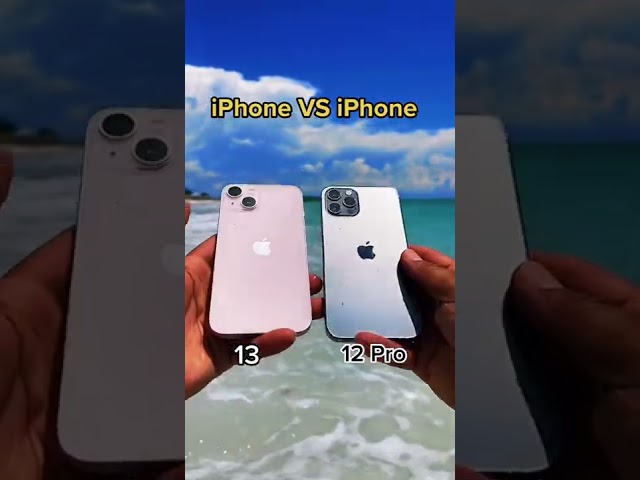 Which iPhone took a better video?#iphonecamera #apple #phonetest #iphonevs