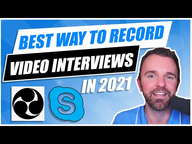 🔴 Record Video Interviews with OBS x Skype ✔️ Best Way To Record